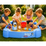LITTLE TIKES Kunststoffsandkasten Bluey Beach Day Sandbox bunt