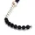 COLLEZIONE ALESSANDRO Lange Kette Amica schwarz / Glas