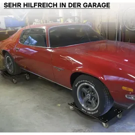 Wiltec Wagenheber Stahl 900 kg mehrfarbig