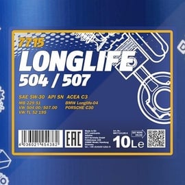 Mannol Longlife 504/507 5W-30 7715 10 l