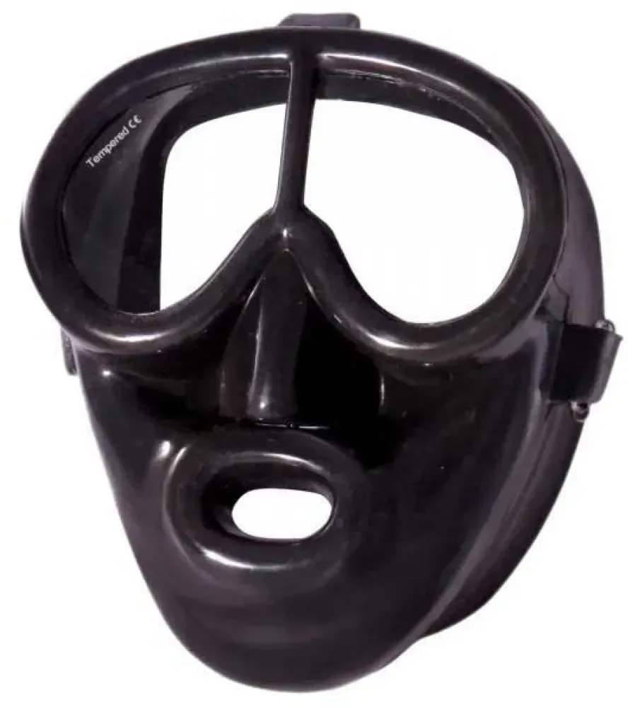 Tecnomar Pegasus Rubber Gesichtsmaske - Black - One Size