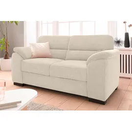 sit&more 2-Sitzer SIT & MORE "Montego", beige (creme), B:168cm H:88cm T:92cm, Luxus-Microfaser (90% Polyester, 10% Polyamid);Struktur (100% Polyester);Luxus-Microfaser ALTARA NUBUCK (100% Polyester), Sofas, mit Federkern