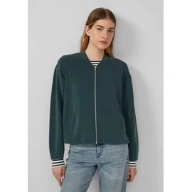 s.Oliver Oversized Scuba-Jacke mit verstellbarem Saum - grün - 46
