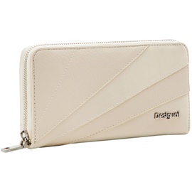 Desigual Women's Mone_Machina Fiona Tri-Fold Wallet, White