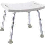 RIDDER Bad-Hocker Sam höhenverstellbar Duschhocker weiß