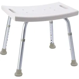 RIDDER Bad-Hocker Sam höhenverstellbar Duschhocker weiß