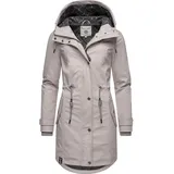 Peak Time Damen Regenjacke Regenmantel Jacke wasserdicht mit Kapuze L60042 Kitt22 Gr. S - S