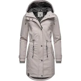 Peak Time Damen Regenjacke Regenmantel Jacke wasserdicht mit Kapuze L60042 Kitt22 Gr. S - S
