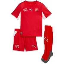 Puma Schweiz Minikit 2026 rot/weiß Kinder Gr. 110