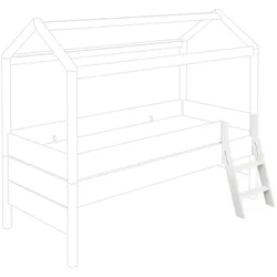 Anlegeleiter PAIDI "TINYH-LEITER", weiß (kreideweiß), B:44cm H:80cm L:29cm, Holz, Leitern