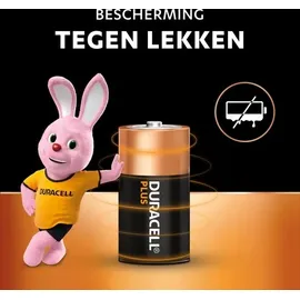 Duracell Hückmann Batterie 1,5V Baby C Plus Power Duracell Plus-C K4 (Bli.4)