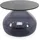 Paroli Beistelltisch Anna schwarz Glas H/D: ca. 42x52 cm) - Schwarz