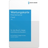 Busch-Jaeger Wartungskarte D080MC-03
