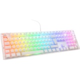 Ducky One 3 Aura White, LEDs RGB Tastatur USB QWERTY Weiß
