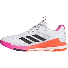 adidas Netcourt Elite Netball Shoe ftwr white/carbon/lucid pink (01F7) 9