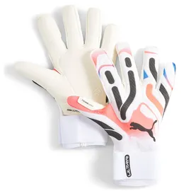 Puma Ultra Ultimate Hybrid" Torwarthandschuhe - weiß/rot/schwarz-10.5