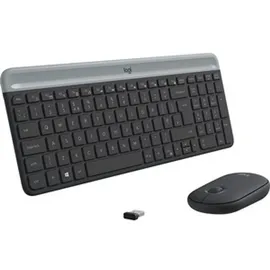 Logitech MK470 Slim Wireless Combo BE Set grafit