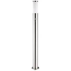 DEUBA Außenleuchte Edelstahl 100,0 cm inkl. Bewegungsmelder Silber