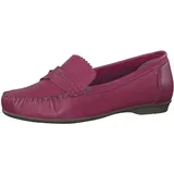 Marco Tozzi Damen Mokassins aus Leder Elegant, Rosa (Pink), 40 EU