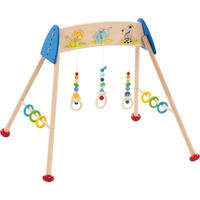 GoKi 65259 Baby Erlebnisdecke & Spielmatte Holz Mehrfarbig Baby-Turnhalle