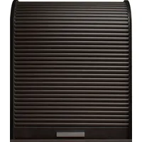 Mäusbacher Big System Office Rollladenschrank 69 x 44 x 86 cm grau/schwarz