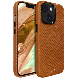 Laut International LAUT Motif, Cover, Apple, iPhone 14, 15,5 cm (6.1"), Braun