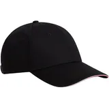 Tommy Hilfiger TH CORPORATE COTTON 6 PANEL CAP schwarz One Size