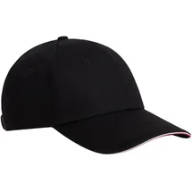 Tommy Hilfiger TH CORPORATE COTTON 6 PANEL CAP schwarz One Size