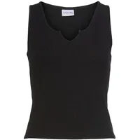LASCANA Ripptanktop Damen schwarz Gr.32/34