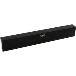 Xoro HSB 2, Soundbar (25 W, 2.0 Kanal), Soundbar, Schwarz