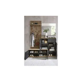 Bega Consult Fynn Kompaktgarderobe 148x199x38 grau