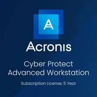 Acronis Cyber Protect Advanced Workstation Subscription License 5 Year