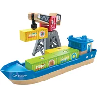 HaPe - Frachtschiff und Hafenkran