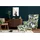 Konsimo Ohrensessel Miles Webstoff 82 x 105 x 97 cm Weiß
