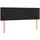 vidaXL Boxspringbett mit Matratze & LED Schwarz 140x200 cm Samt