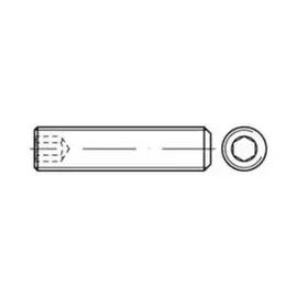 F. REYHER Nchfg. GmbH & Co. KG Gewindestift DIN 913 Kegelkuppe/Innen-6kt M10 x 20 200 Stück