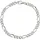 Jobo Figaroarmband Silber 925 21 cm
