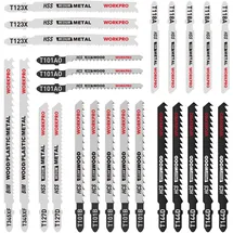 WorkPro Stichsägeblätter Set 25tlg.