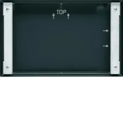 Hager WDW101 Einbaugehäuse für WDI10x, wandbündig (EPG).Das Einbaugehäuse dient zur senkrechte und waagerechte Unterputz- und Hohlwandeinbau