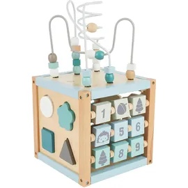 Bieco Motorikwürfel Waldtiere Beige
