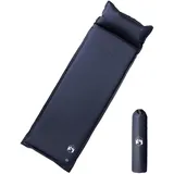 vidaXL Isomatte mit Kissen Grau