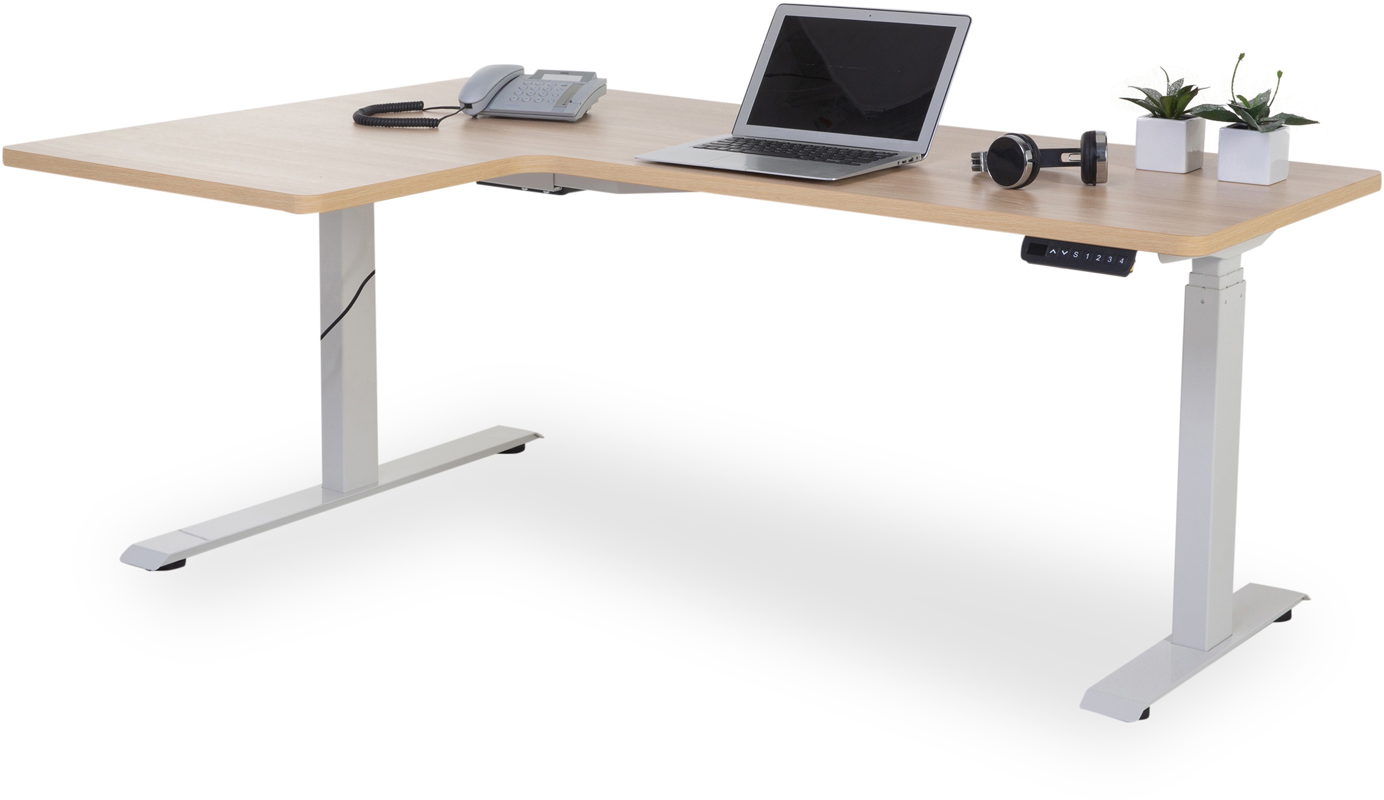 Schreibtisch ALEXEJ (BHT 160x75x80 cm) - weiß