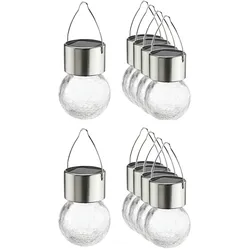 Gravidus 10er Set Solar Gartenleuchte LED