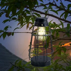 Nowa LED Solarlampe 16 x 27 cm 0,06 W silber