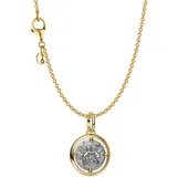Pandora 21205 Damen Schmuck-Set Kette mit Anhänger Amor Goldfarben