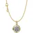 Pandora 21205 Damen Schmuck-Set Kette mit Anhänger Amor Goldfarben