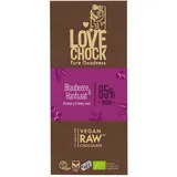 Lovechock Blaubeere & Hanfsaat Schokoladentafel 70 g