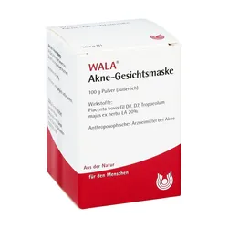 Akne Gesichtsmaske
