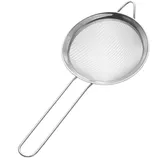 Küchensieb Mehlsieb Haushaltssieb Edelstahl Strainer Sieb mit Griffe 7 CM