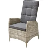 Primaster Nardo XL Move Diningsessel 61 x 65 x 110 cm greyline